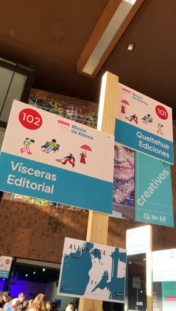 Del Biobío a Santiago: Vísceras Editorial fortalece su circulación nacional en la 4ª Lluvia de Libros