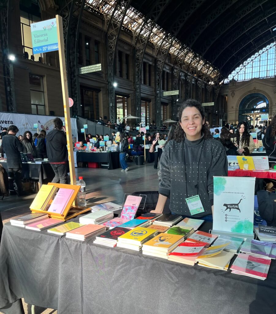 Vísceras Editorial fue parte de la 15.ª edición de la Primavera del Libro, una de las ferias más importantes del país